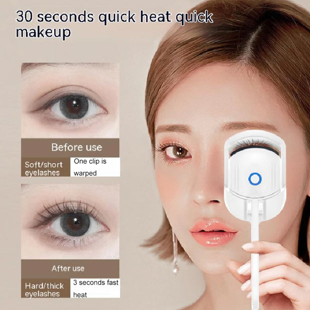 Rechargeable Electric Eyelash Curler for Long-Lasting Lashes!"