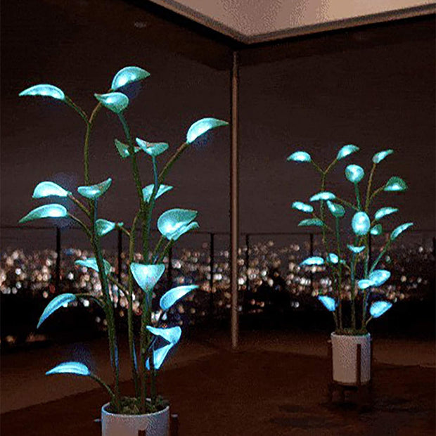 LED Night Lights with Artificial Houseplant Bonsai for Home Decor 🏡💡"