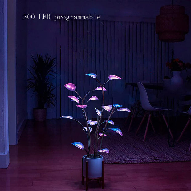 LED Night Lights with Artificial Houseplant Bonsai for Home Decor 🏡💡"