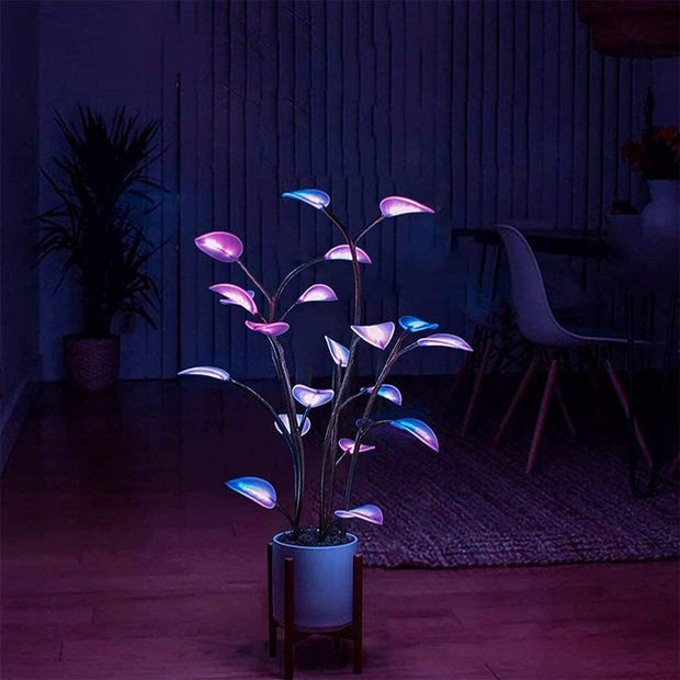 LED Night Lights with Artificial Houseplant Bonsai for Home Decor 🏡💡"