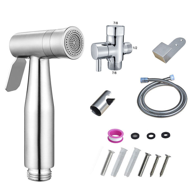 Handheld Bidet Sprayer For Toilet, Stainless Steel Cleaner And Shower Sprayer For Toilet.