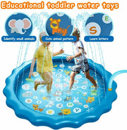 Inflatable Splash, Water Spray Pad - For Kids