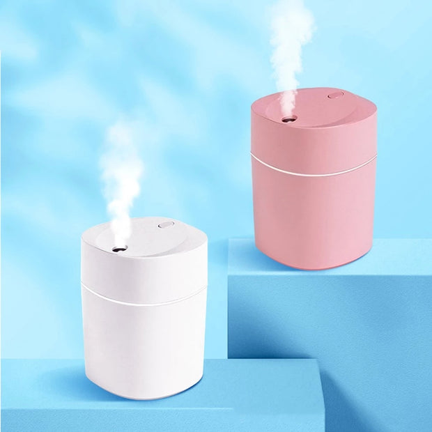 Spray Humidifier USB Silent Household Large Capacity Air Atomizer Seven-Color Night Light Mini Humidifier