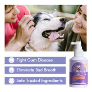 Yegbong Dog and Cat Teeth cleaning spray, Pet Oral Cleaning, Breath Fresh Deodorant.