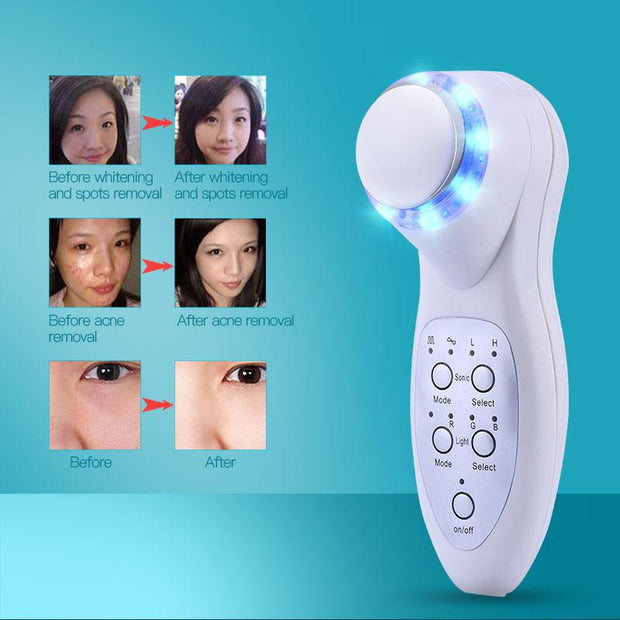 Portable Anti-Aging Photon Rejuvenation Facial Spa Massager!" ✨🧖‍♀️