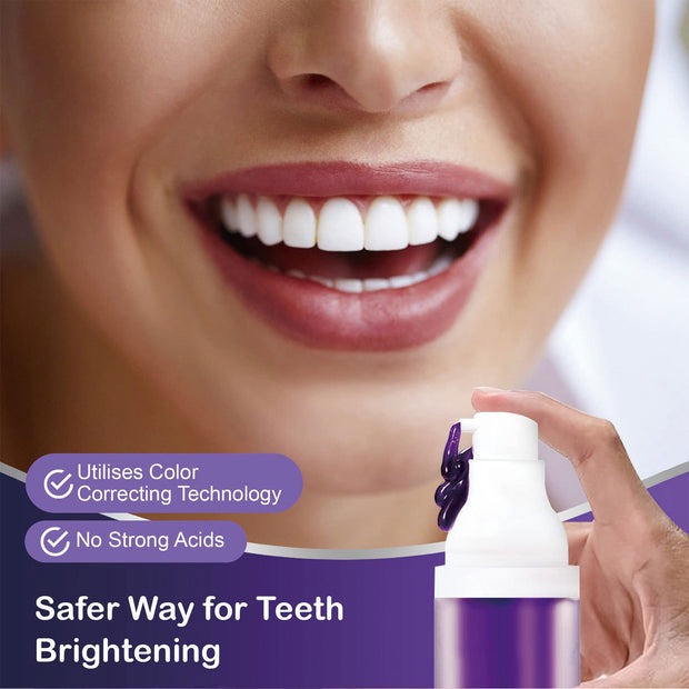 Smile Ease Purple Toothpaste: Colour Corrector for Brightening Your Smile!