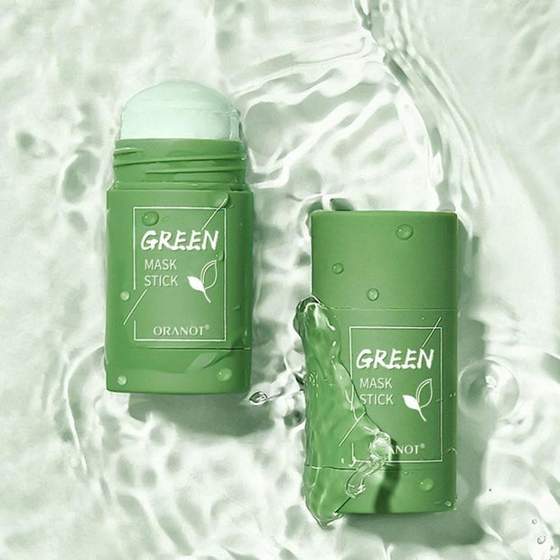 Solid Green Tea Stick Mask for Ultimate Purification and Skin Brilliance!