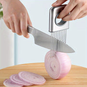 Stainless Steel Onion Holder Slicer, Lemon Holder Slicer, Slicer Holder For Steak Tendons.