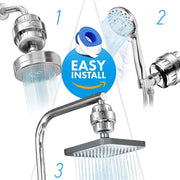 Active Health Filtered Shower Head 17-Layers.