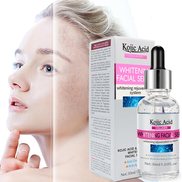 Kojic Acid Whitening Facial Serum for Radiant Glow! - ✨ Illuminate Your Skin.