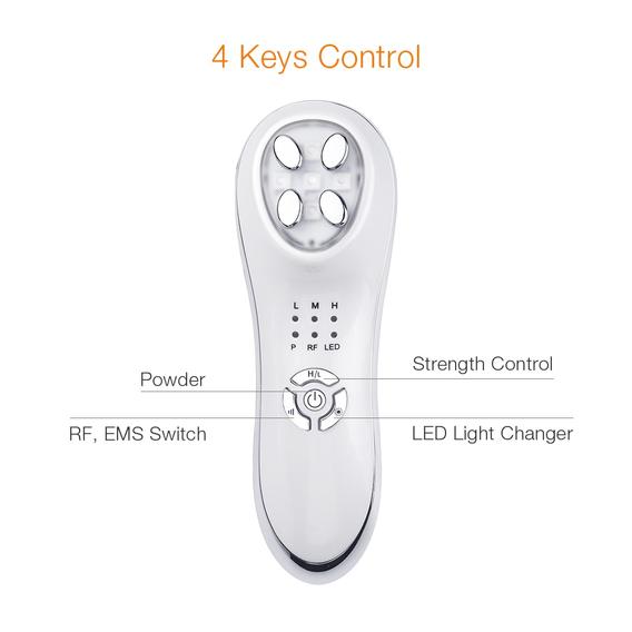 Lift and Illuminate: Transform with 5-in-1 LED Photon Therapy for Tightened Skin!"