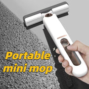 Portable Squeeze Cleaning Mop for Desks, Windows, and Glass!" 🪟🌞