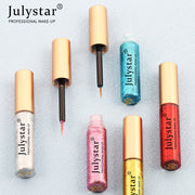 Colourful glitter liquid Extra Fine eyeliner  - 6 Piece Set.