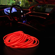 Auto LED Strip EL Wire Rope, the Ultimate Car Interior Atmosphere Creator!" 🌈🚗