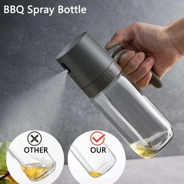 High Borosilicate 250ml Glass Oil Spray Bottle for Culinary Mastery!" 🌿👩‍🍳Glass Oil Spray Bottle for Culinary Mastery!" 🌿👩‍🍳