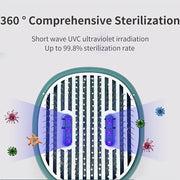 Hygienic Pet Pampering: UVC-Sterilised Hair Remover Brush with Self-Cleaning Feature.