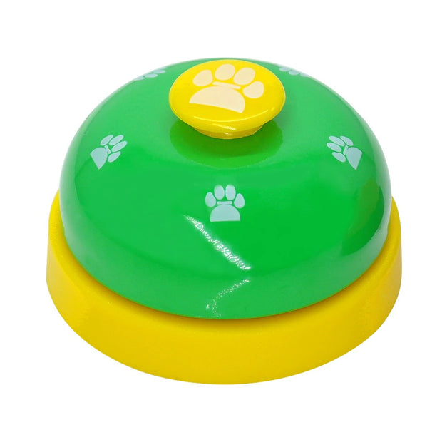 Pet Training Bell, "Ring in the Good Behavior".  Non-Skid Rubber Base